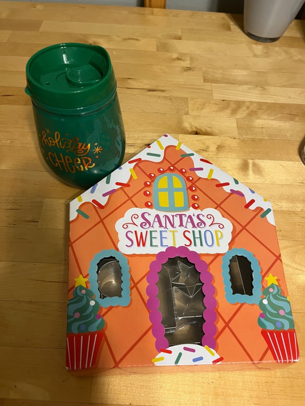 Celebrate It Gingerbread Cookie Cutter Set and Holiday Mug